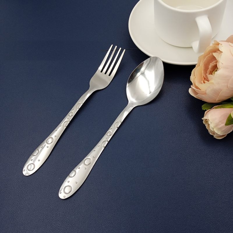 Hotsale light cutlery 410 stainless steel flatware for south American